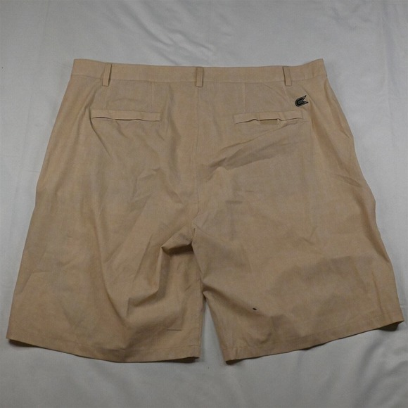 Colosseum Athletics 40 x 10" Khaki Tech Wicking Golf Chino Shorts - Picture 3 of 3